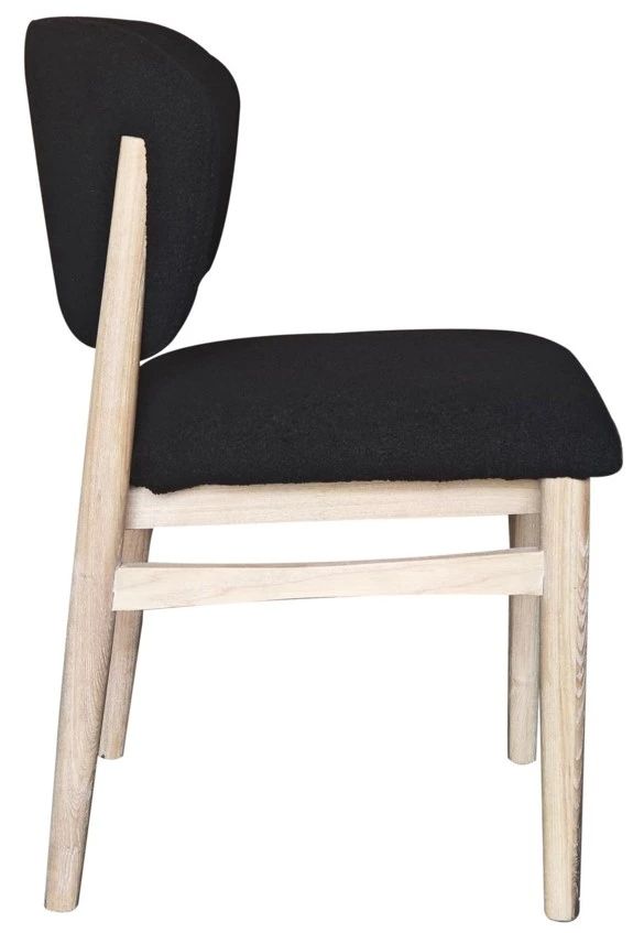 Nest Home Collections Hayder Himalaya Black/Natural Dining Chair-2