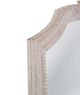 Bassett Mirror Coltrane Distressed White Floor Mirror-2