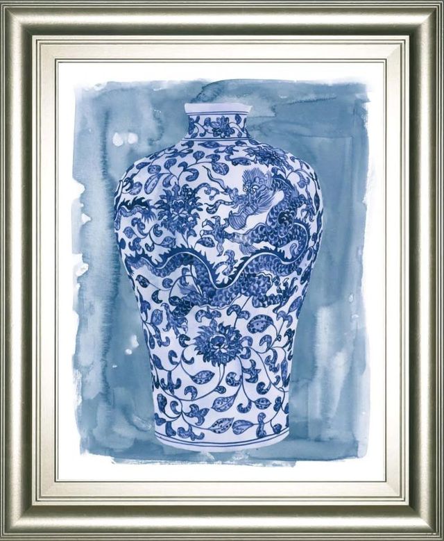 Classy Art Ming Vase I by Melissa Wang Wall Art-0