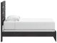 Signature Design by Ashley® Hollivern Dark Gray Twin Panel Bed-2