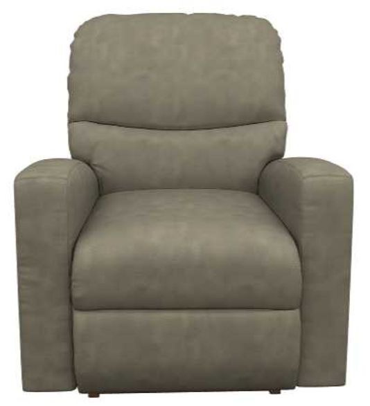 La-Z-Boy® Sherman Charcoal Power Rocking Recliner-1