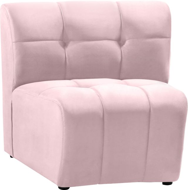 Meridian Furniture Limitless Pink Velvet Modular Chair-2