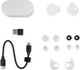 Denon® PerL Pro White Wireless Noise Cancelling Earbuds-5