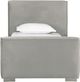 TOV Furniture Madison Grey Twin Velvet Bed-4