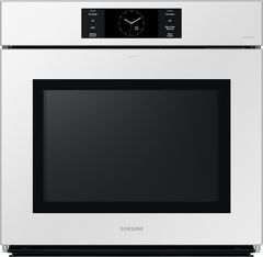 Samsung 7 Series 30" White Single Electric Wall Oven