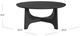 Bassett Mirror Dunnigan Black Matte Stain Cocktail Table-3