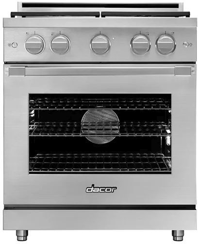 Dacor® Professional® Collection 30" Stainless Steel Pro Style Natural Gas High Altitude Range-0
