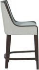 Fairfield® Customizable Anthony Channel Quilting Back Counter Stool-2