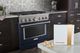 KitchenAid® New Gold Commercial-Style Range Handle Medallion Kit-2