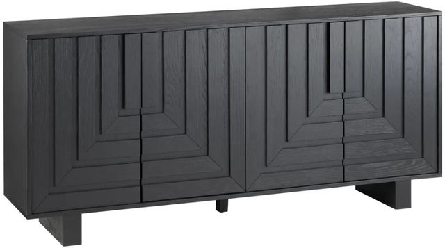 Crestview Collection Dylan Black Sideboard-0