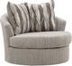 Signature Design by Ashley® Lofwood Fossil Swivel Accent Chair-0