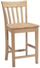John Thomas Furniture® Customizable Select 24" Slatback Counter Stool-0