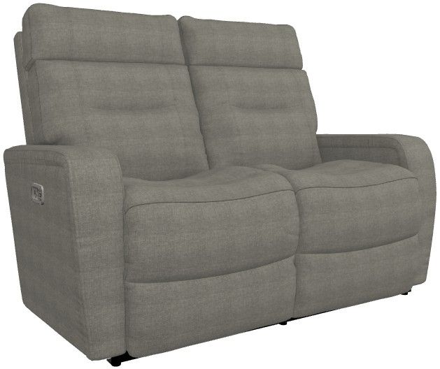 La-Z-Boy® Baron Granite Power Wall Reclining Loveseat with Headrest and Lumbar-0