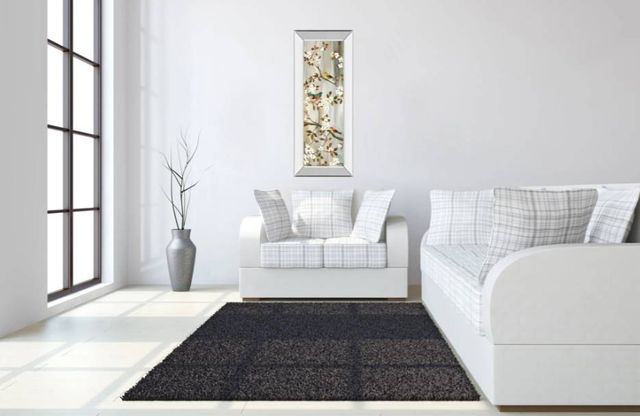 Classy Art Bloom II by Asia Jensen Mirrored Frame Wall Art-3
