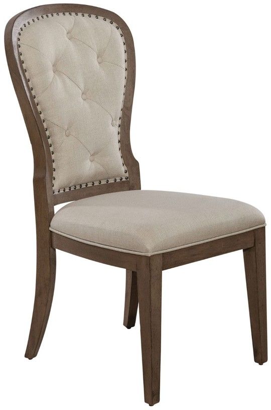 Liberty Furniture Americana Farmhouse 7-Piece Beige/Dusty Taupe Dining Set-3