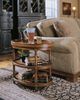 Hooker® Furniture Commerce and Market Mappa Burl Oval Accent Table-1
