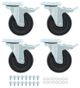 Zephyr Presrv™ Set of 4 Outdoor Beverage Cooler Casters-0