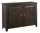 Elements International Mango Dark Brown Server-1