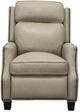 BarcaLounger® Van Buren Shoreham Cream Leather Manual Recliner-2
