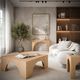 Jofran Inc. Archimedes Brown Sofa Table-4