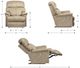 La-Z-Boy® Reed Linen Power Rocking Recliner with Headrest-2