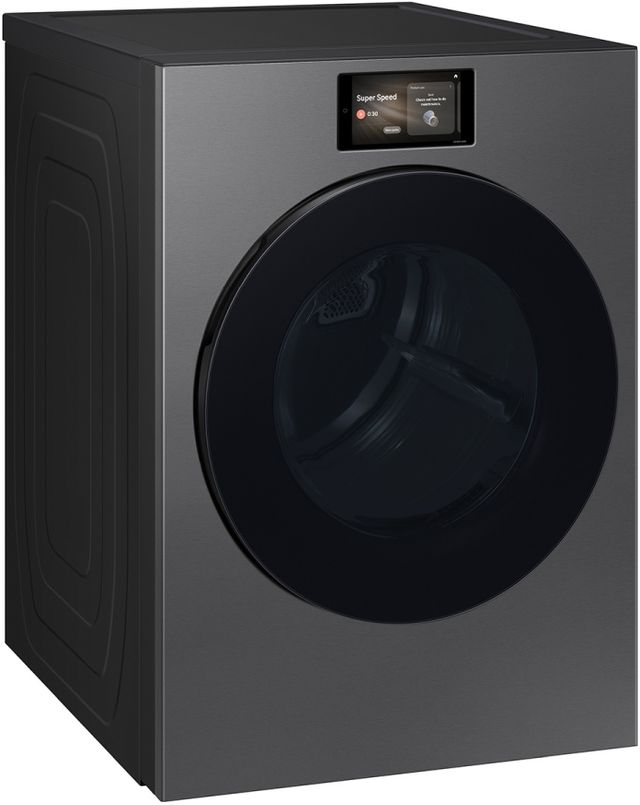 Samsung Bespoke AI 7.6 Cu. Ft. Dark Steel Front Load Electric Dryer with AI Home & AI Optimal Dry-1
