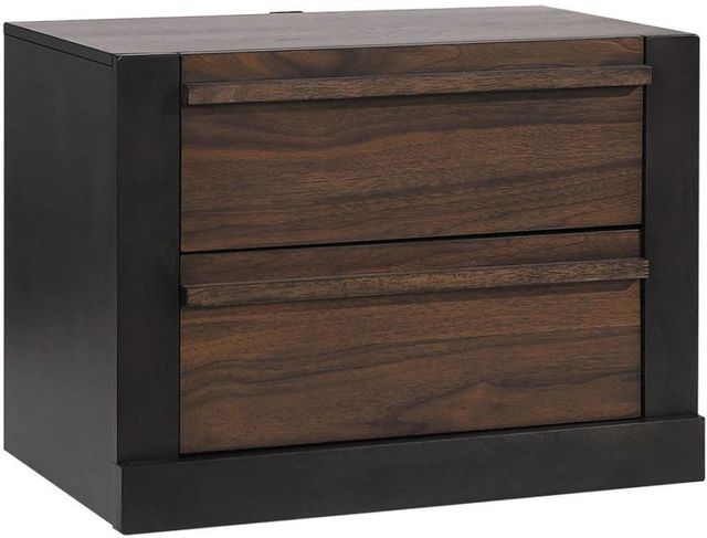 Coaster® Azalia 4-Piece Black/Walnut California King Bedroom Set-3