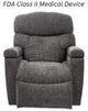 UltraComfort™ Alora Asher Medium Power Lift Recliner with Nirvana Heat and Air Massage-0