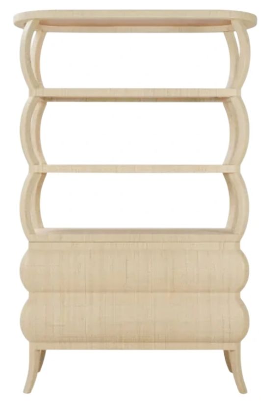Bramble Customizable Savannah Open Bookcase-1