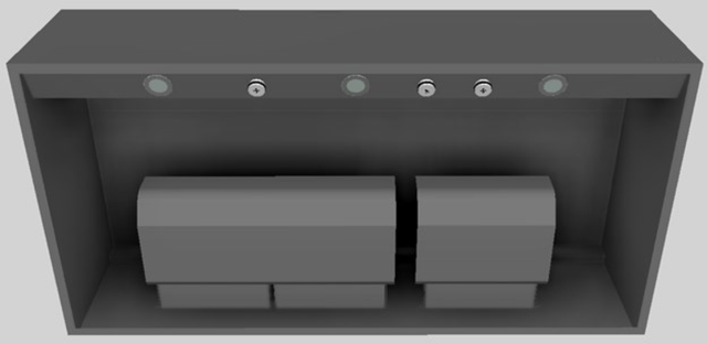 Vent-A-Hood® 48" Gunsmoke Wall Mounted Range Hood-3