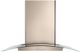 Whirlpool® 30" Sunset Bronze Modern Glass Wall Mount Range Hood-0