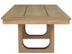 Parker House® Escape 9-Piece Glazed Natural Oak Dining Set with Ladder Back Chairs-3