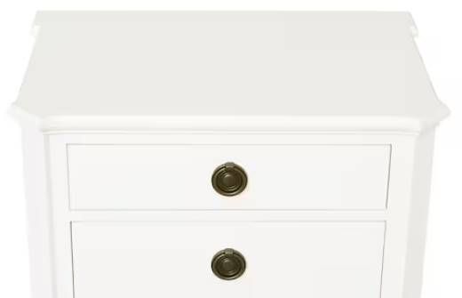 Bassett® Furniture Trafford Porcelain 3-Drawer Nightstand-3