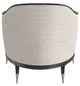 Caracole® Splash of Flash Almost Black/Ivory Accent Chair-3