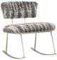 Michael Amini® A La Carte Brushed Silver/Moondust Rocker-0