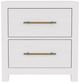 Riverside Furniture Rosalie White Caps 2-Drawer Nightstand-2
