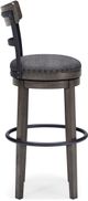 Signature Design by Ashley® Caitbrook Gray Bar Stool-5