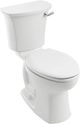 American Standard Edgemere® White Two-Piece Chair-Height Elongated Toilet Less Seat 1.28 gpf/4.8 Lpf-0