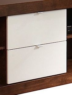 VieBois Amaretto/Opaque White TV Base-1