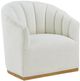 Forty West Boyd Ivory Swivel Chair-0