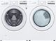 LG White Front Load Washer & Electric Dryer Laundry Pair-0