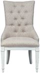 Liberty Furniture Abbey Park Antique White/Weathered Brown Hostess Dining Chair-3