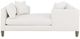 Fairfield® Customizable Customizable Nigel Tete-A-Tete Sofa-1