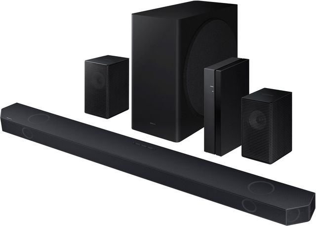 Samsung Electronics Q-Series 9.1.2 Channel Titan Black Soundbar System-1