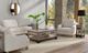 International Furniture Direct Olimpia Gray Loveseat-1