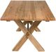 Bassett® Furniture Customizable Crossbuck 72" Dining Table with Extendable Leaves-3