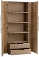 Classic Home Corin Pacific Sand Tall Cabinet-2