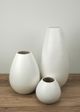 Le Present Drop Wide White 13.7" Vase-3