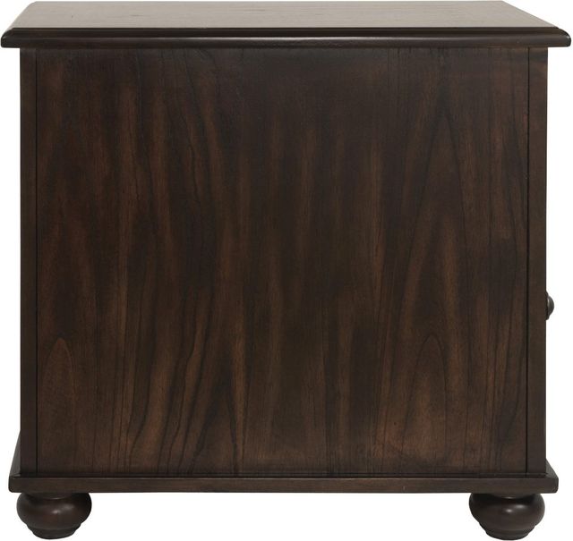 Signature Design by Ashley® Barilanni Dark Brown Chair Side End Table-2