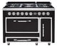 Viking® Tuscany 48" Onyx Pro Style Dual Fuel Range-0